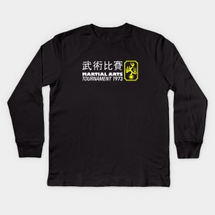 Mod.7 Enter the Dragon Han's Island Kids Long Sleeve T-Shirt